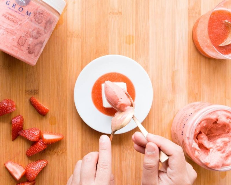 Sorbetto alla Fragola Grom