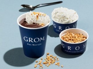 Grom cioccolata calda per una dolce merenda